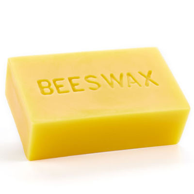 Food Grade Beeswax Slabs White Yellow Color For Food Additive / Candle Making