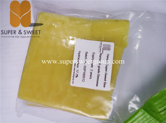 Refined Raw Yellow Beeswax 62-67 Melting Point For Cosmetics / Pharmaceuticals