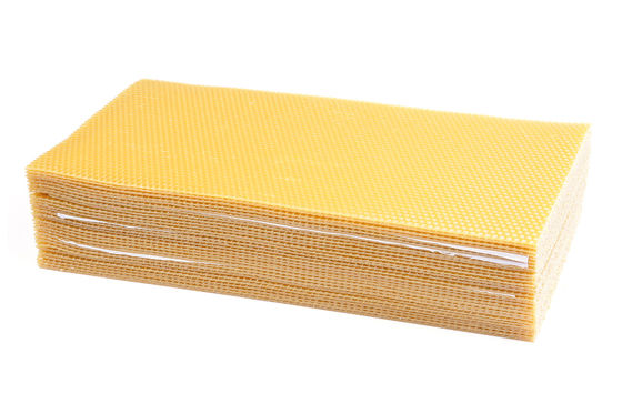 Honey Frame Beeswax Sheets Beekeeper Equipment Supplies Natural Beeswax Comb Foundations For Beehives / Candle Making